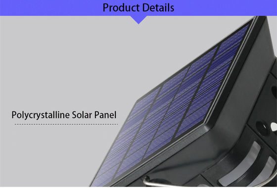 FCC الحديثة 95lm / w ABS LED الشمسية ضوء المناظر الطبيعية الشمسية وميض حصة ضوء