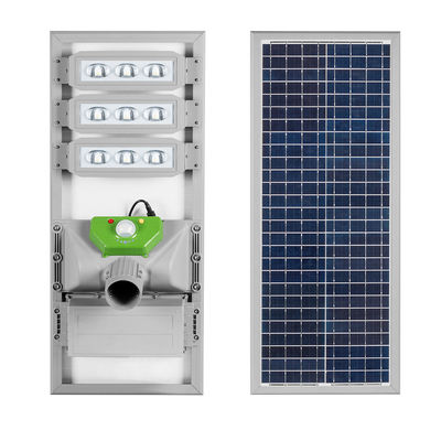في الهواء الطلق 3000 لومن 18 قطعة LED تعمل بالطاقة الشمسية ضوء الشارع IP65 Wateproof