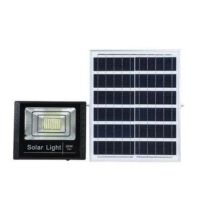 IP68 Dc6v 6000k Solar 100w أدى ضوء الفيضانات مع جهاز التحكم عن بعد
