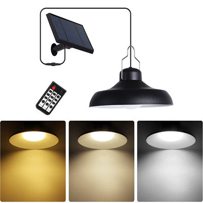 90lm / W 2800-3200K Led الشمسية سقيفة أضواء الشمسية ساحة مصباح المعلقات للتخييم
