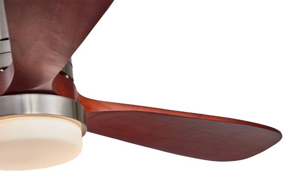 EMC Home Hotel 220v 1320MM مروحة سقف خشبية خفيفة بثلاث سرعات حسب الطلب