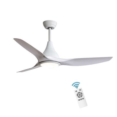 5 سرعات 3CCT White ABS Blade مروحة سقف لمطعم 1500LM