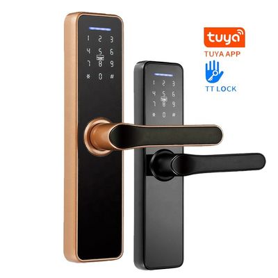 Ttlock Tuya App 35mm قفل إلكتروني ذكي لكلمة مرور Wifi