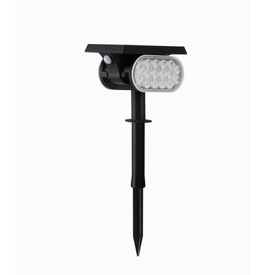 90lm / W الأمن الليلي في الهواء الطلق LED الشمسية ضوء المناظر الطبيعية 2800-3200K الجدة