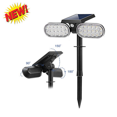 90lm / W الأمن الليلي في الهواء الطلق LED الشمسية ضوء المناظر الطبيعية 2800-3200K الجدة