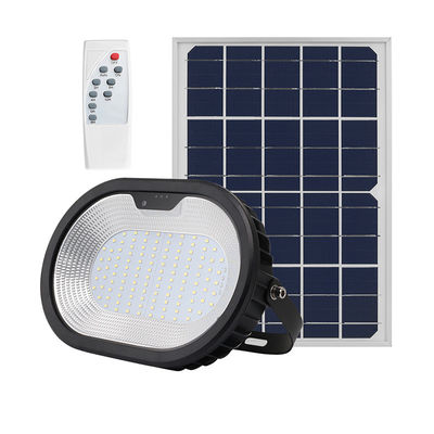 ماء DC6V 6000K LED ضوء الفيضانات الشمسية مع جهاز التحكم عن بعد Ip65