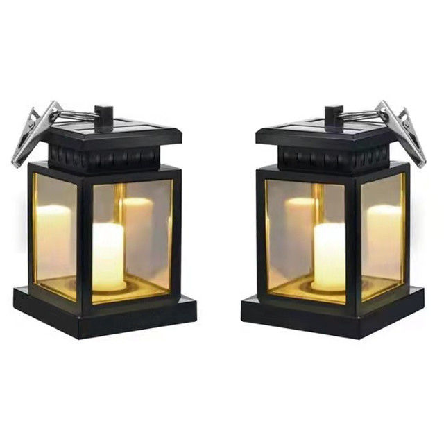 RoHS الزخرفية 2V LED الشمسية ضوء المشهد 20LM الشمعة الشمسية الفوانيس للحزب