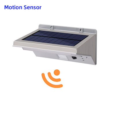 100lm / W 6000K 5V LED للطاقة الشمسية الاستشعار الجدار الخفيفة تعمل بالطاقة الشمسية بير في الهواء الطلق أضواء